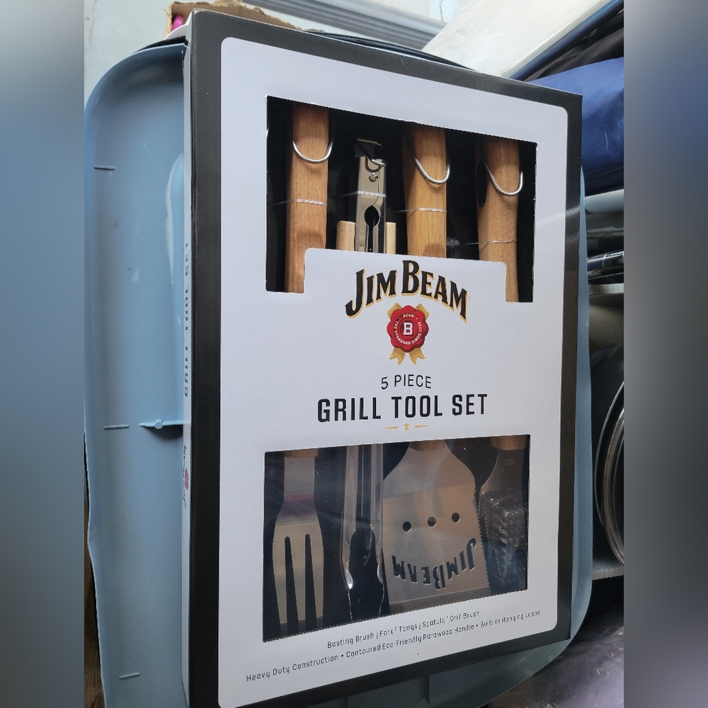 Jim Beam 5pc Grill Set